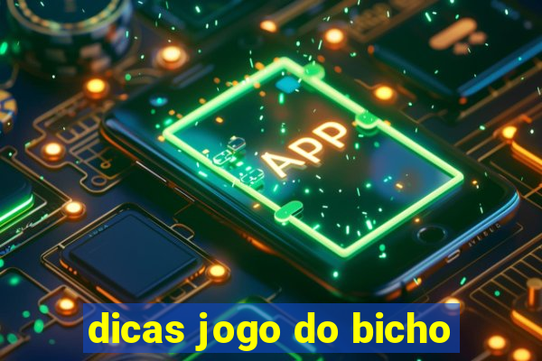 dicas jogo do bicho